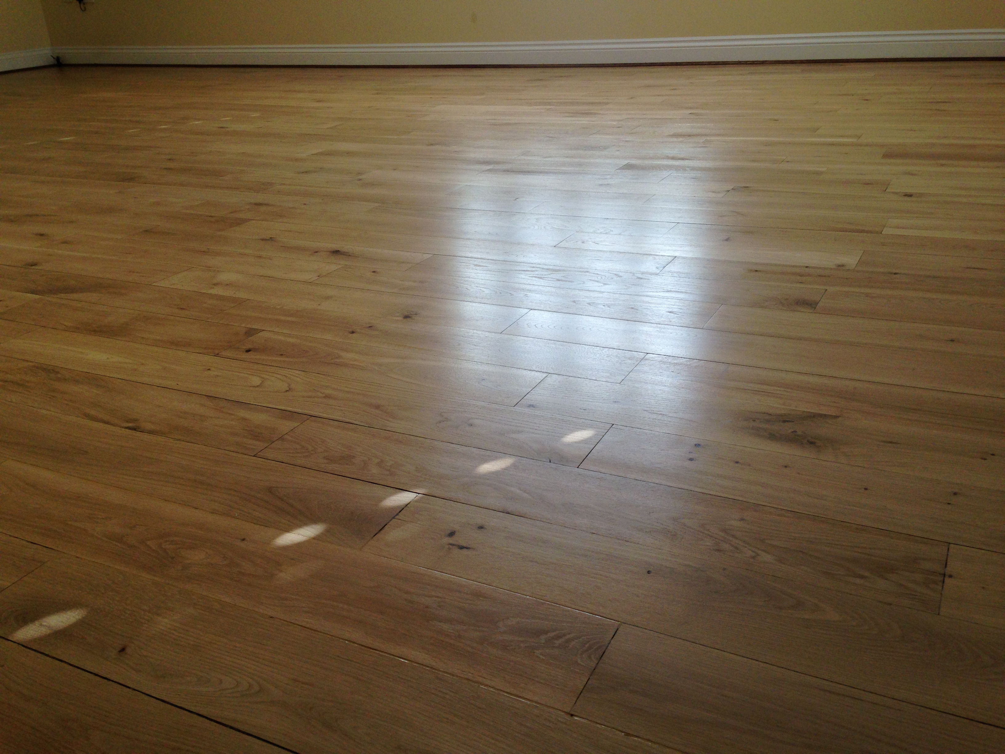 Sanding Engineered Oak Natural Floor Sanders